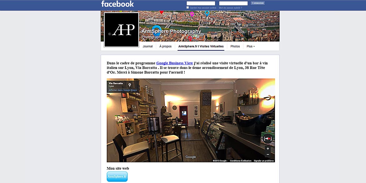 Facebook pro armsphere.fr faq
